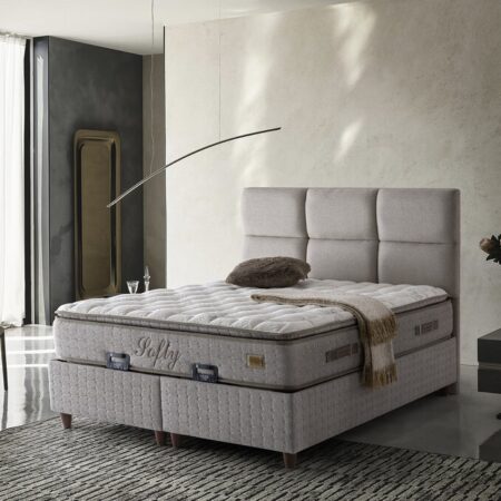 180х200 см Тапицирана спалня с матрак SOFTY