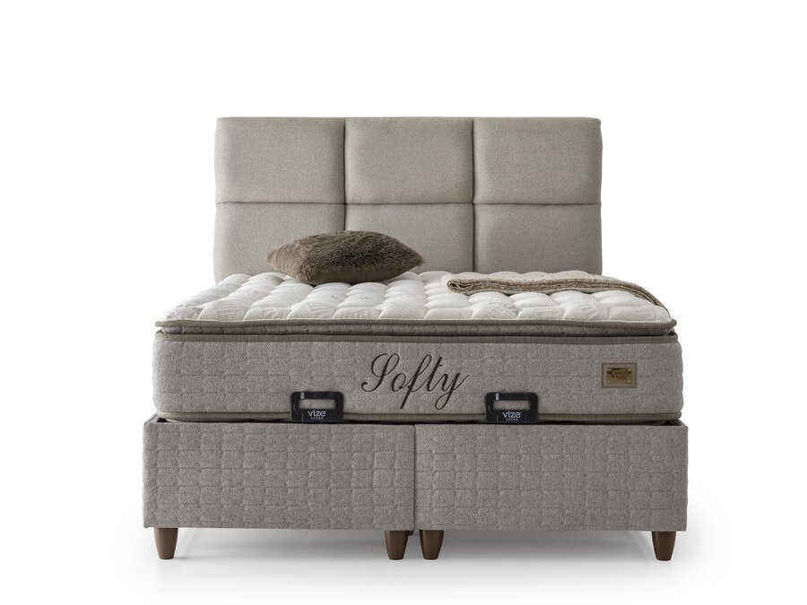 120х200 см Тапицирана спалня с матрак SOFTY - Image 2
