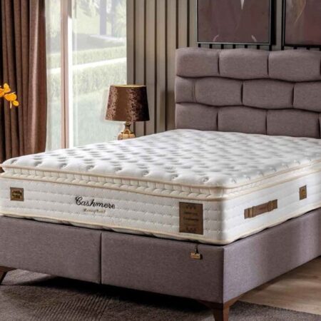 120х200 см Тапицирана спалня с матрак NEW STONE