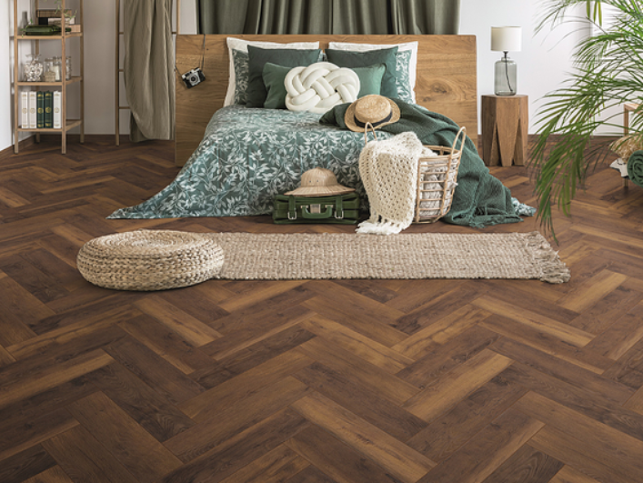 ЛАМИНИРАН ПАРКЕТ HERRINGBONE К411 8мм 32/AC5/4V ФУГА ДЪБ ЛАГУНА - Image 2