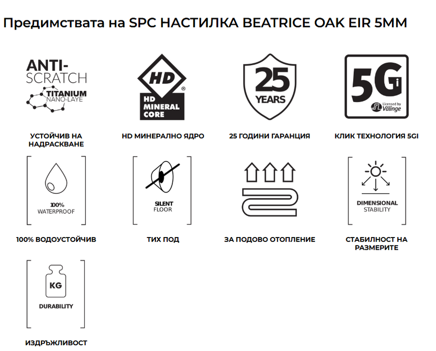AMARON FORMA - SPC настилка LELLO BONE 5мм - Image 4