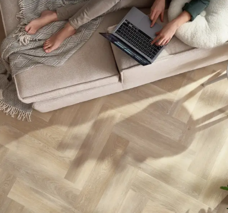 AMARON HERRINGBONE - SPC настилка Herringbone DEARWOOD OAK 5мм
