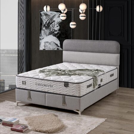 Тапицирана спалня с матрак 90*190 см  THERMO LUX