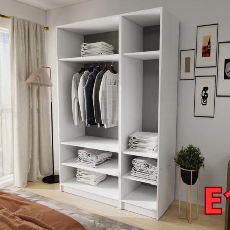 Alternative view of Трикрилен гардероб