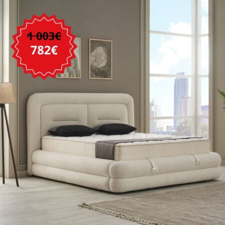 Тапицирана спалня с матрак 120*200 см COLINS